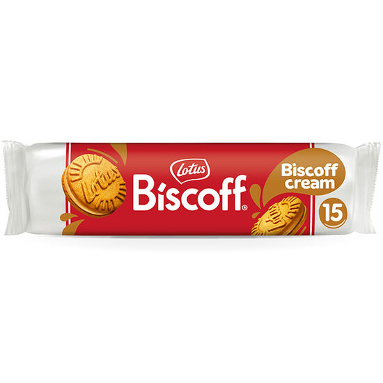 Galleta caramelizada rellena de crema 150 g