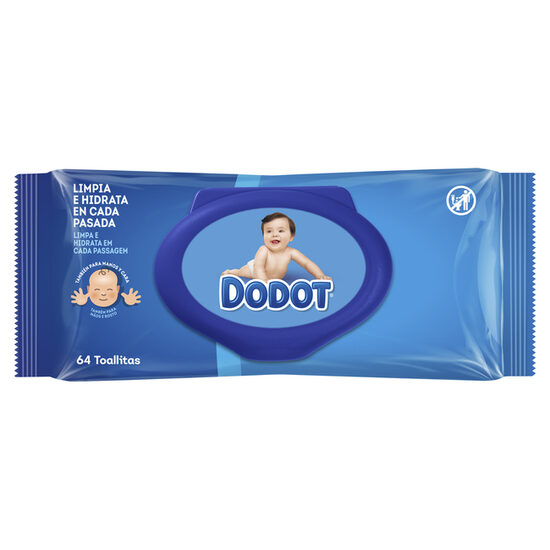 Toallitas humedas Dodot 64 ud