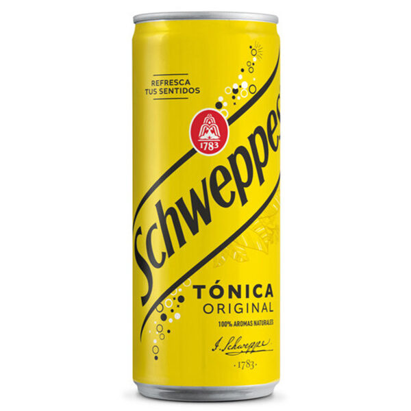 Tónica Schweppes lata 33 cl