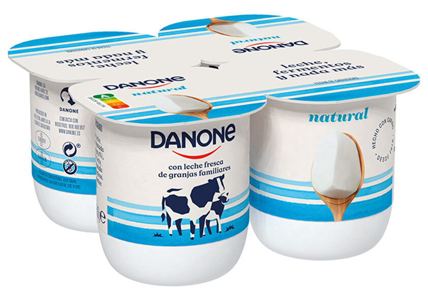 Yogur natural 4 x 120g