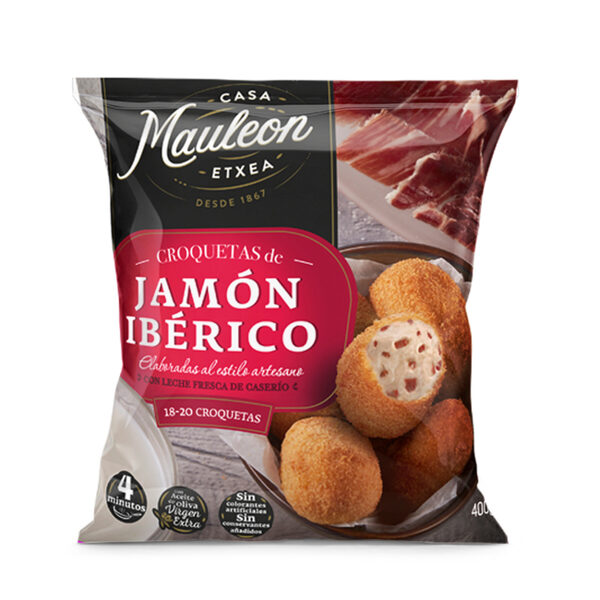 Croquetas de jamón ibérico 400 g