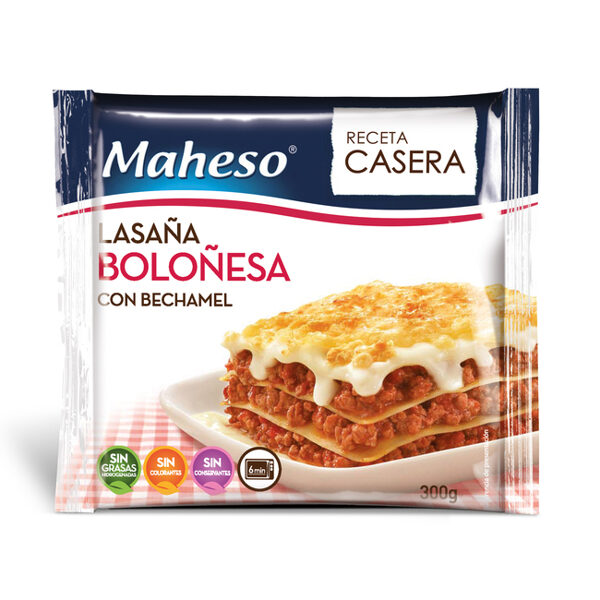 Lasaña boloñesa para microondas 300g