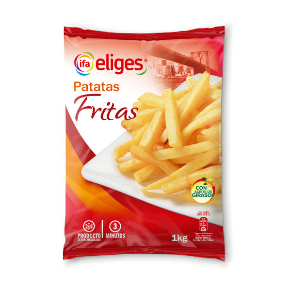 Papas congeladas 1kg